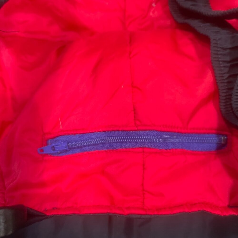 Vintage L. L. Bean Youth Snow Bibs, Zip Sides, Adjustable Straps, Insulated - Picture 7 of 14